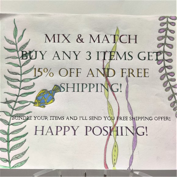 BUY 3 GET 15% OFF & FREE SHIPPING! - Picture 1 of 1